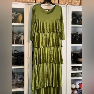 Nuggles Ruffled Maxi Dress